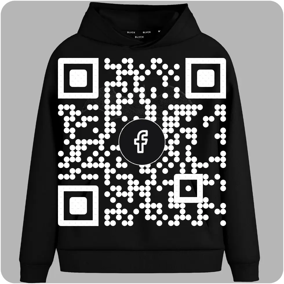 Urban Style - Customizable branded QR code example